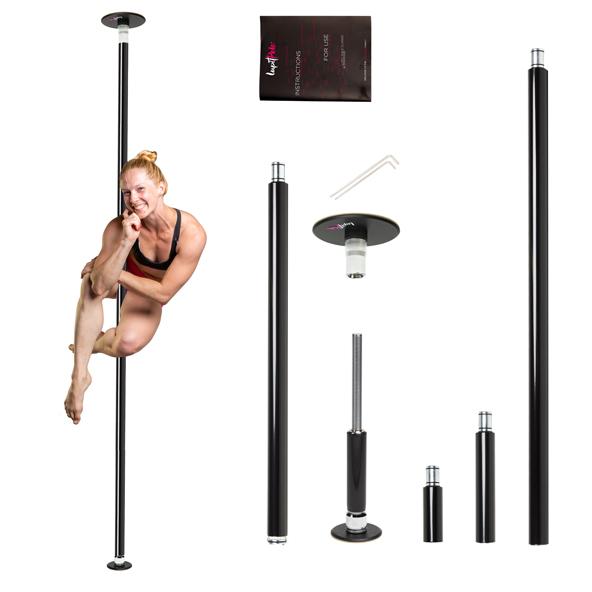 Lupit Pole Classic G2 45mm, Pulverbeschichtet Schwarz